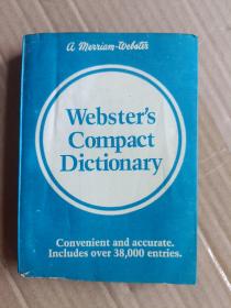 Webster’s Compact Dictionary 简明韦氏英语词典【箱子里】
