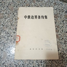 中俄边界条约集