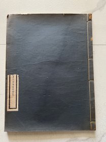 民国珂罗版画册：民国29年文明书局珂罗版，童西爽花鸟草虫册，8开44页画幅单面印厚册