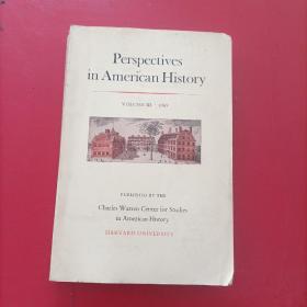 Perspectives in American History VOLUME III 1969