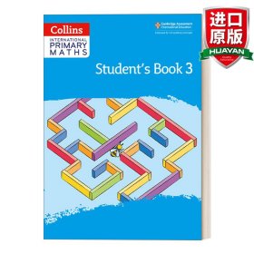 英文原版 Collins Cambridge International Primary Maths Student's Book 3 柯林斯剑桥国际小学数学课本三年级 英文版 进口英语原版书籍