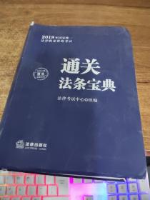 司法考试2019国家统一法律职业资格考试：通关法条宝典