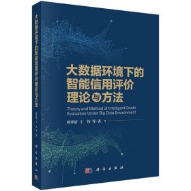 大数据环境下的智能信用评价理论与方法