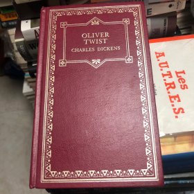 Oliver Twist 雾都孤儿 Charles Dickens 伦敦出版 皮面精装 英国印刷