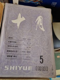 十月 1981年3,5,6、1982年1,4等5册合售