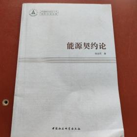 中南财经政法大学青年学术文库：能源契约论