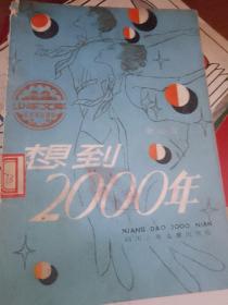 想到2000年。