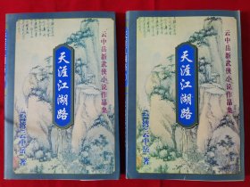 云中岳新武侠小说作品集 天涯江湖路 上下两册全（阳台东柜一层南侧存放）