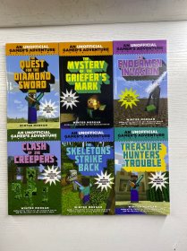 The Unofficial Gamers Adventure Series Box Set（6 Thrilling Stories For Minecrafters Winter Morgan）非官方玩家冒险系列盒装（《Minecrafters》冬季摩根的6个精彩故事（原盒全6册、现货如图、内页干净）