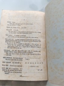 ENGLISHCOLLOQUIAL IDIOMS 英语通俗成语词典英文版