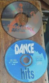 迪斯科 DISCO DANCE HITS CD 光盘 两张合售