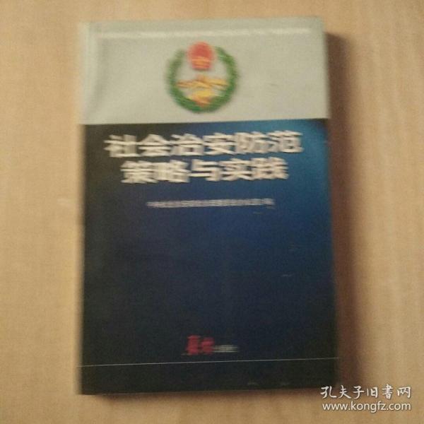 社会治安防范策略与实践：第一辑