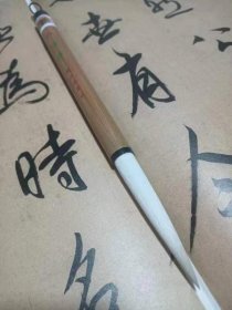 金鼎牌 苏州湖笔 大号 顶峰 纯羊毫长锋 出锋约10厘米 口径1.7厘米 2000制笔