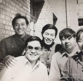 相声大师马季赵炎原版生活照片七十年代末