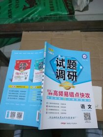 试题调研2019高考 高频易错点快攻语文