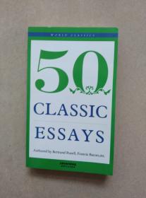 50 Classic essays：经典随笔50首（英文原版)