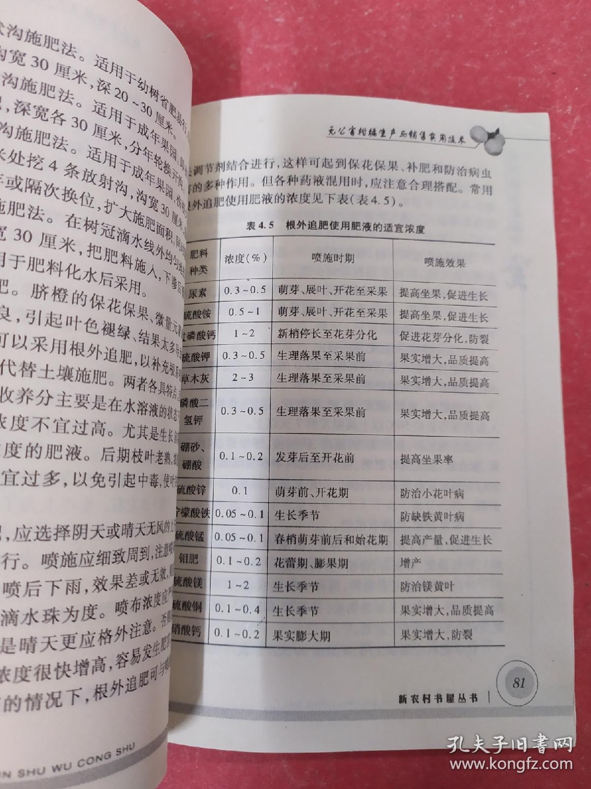 无公害柑橘生产与销售实用技术