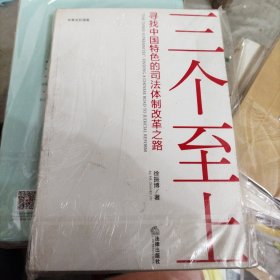 “三个至上”寻找中国特色的司法体制改革之路（小16开119）