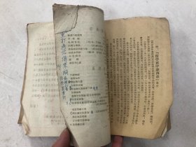 《中医中药新书简讯1958年8月》《中医中药书目1958年3月》《中医中药书目1957年2月》《中医中药书目1956年10月》《中医中药书目1957年8月 有两本，其中一本品弱有虫咬》 共6册合订合售