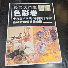 中央美术学院·中国美术学院基础教学优秀作业选：经典大范本（色彩卷）