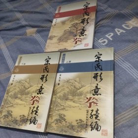 （3本合售）宋氏形意拳，宋氏形意拳续编（上下）