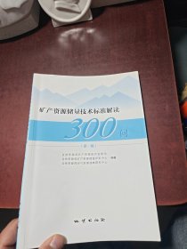 矿产资源储量技术标准解读300问