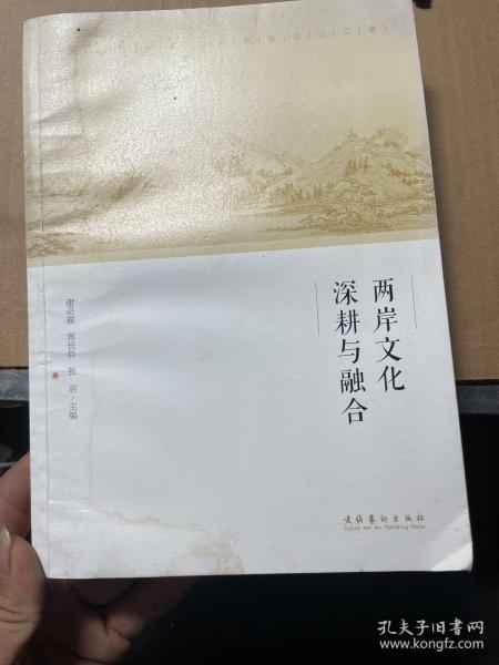 两岸文化深耕与融合——第五届两岸文化发展论坛文集  有水渍如图