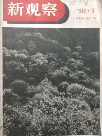 新观察 1987.5 （《新星》.《夜与昼》.柯云路夫妇、画家洪世清等）