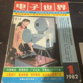 电子世界 1982.1～12册，全，合售