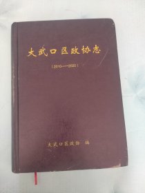 大武口区政协志 2010~2020