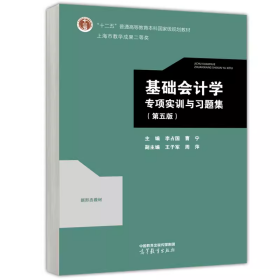 基础会计学专项实训与习题集 第五版 第5版