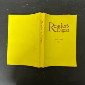 Reader's Digest july-sept 1991；《读者文摘（1991年1月至3月）》英文原版