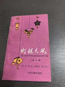 （NNJ）32开灯谜大观