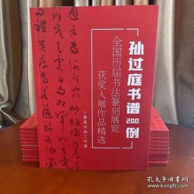 国展参考 孙过庭书谱200例 历届书法国展获奖作品精选8开 168页