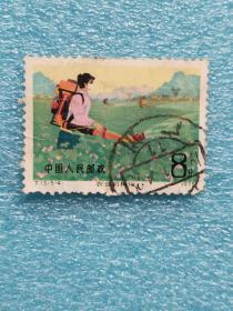 T13（5-4）农业机械化 盖销散邮票