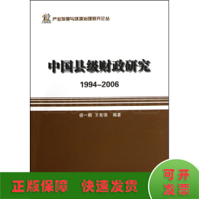 产业发展与环境治理研究论丛·中国县级财政研究：1994-2006