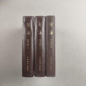 辞海（上下）《词语增补本》合售
