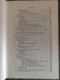 Ultrasonic Testing of Materials 【材料的超声法试验】 （目录见图）