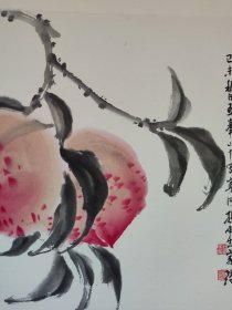 孙云生（1918—2000），又名家瑞，河北宁河人。家学渊源，九岁从叔父启蒙习画，修临王羲之，欧阳修，苏轼，欧阳询等名家书法，并从其母习诵近体诗。后师从王雪涛、秦仲文及胡佩衡等人，着手勾勒古人名迹，并遍临宋、元、明、清各大家。1936年，孙云生拜张大千之大风堂门下，其后追随大千先生长达四十七年，并跟随大千先生旅居巴西。不包真假，处理以前旧物，便宜处理不折腾，慎重下单，不包真假啊，尺寸45/33