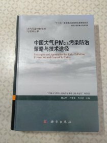 中国大气PM2.5污染防治策略与技术途径