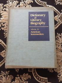 dictionary of literary biography