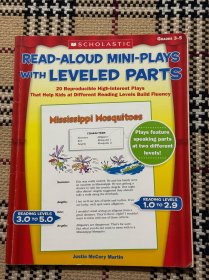 【英文】read-aloud mini-plays with leveled parts（Grades 3-5） 品相自鉴