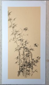 精彩仿古墨竹卡纸（59）