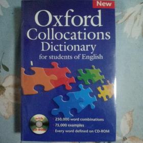 Oxford Collocations Dictionary New Edition Dictionary (Book+CD) 牛津英语搭配词典 英文原版