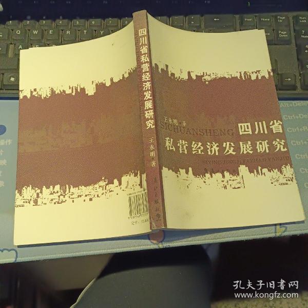 【基本全新】四川省私营经济发展研究 【2007年一版一印  原版资料】    作者: 王永明 出版社: 漓江出版社 【图片为实拍图，实物以图片为准！】9787540739751