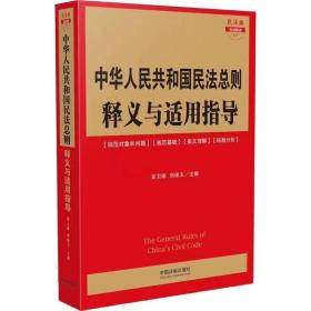 中华共和国民法则释义与适用指导 法律实务 龙卫球，刘保玉主编