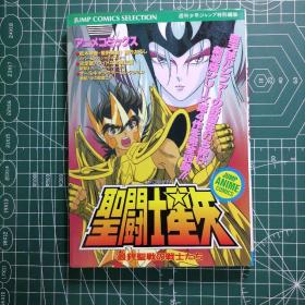 日版  アニメコミックス  圣闘士星矢  最终决戦の戦士たち 动画漫画《圣斗士星矢》最终决战的战士们 车田正美 彩色漫画集