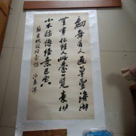 沙老书法