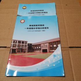 黄城根小学教育集团一年级阶段学情教育调研2014-2015年度第一学期第二学期两本 有笔记 污渍