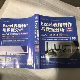 Excel表格制作与数据分析从入门到精通（微课视频版）（高效办公）